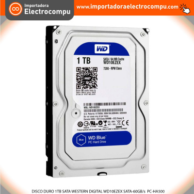 DISCO DURO 1TB SATA WESTERN DIGITAL WD10EZEX 