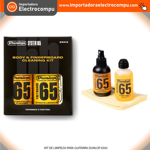 KIT DE LIMPIEZA PARA GUITARRA DUNLOP-6503