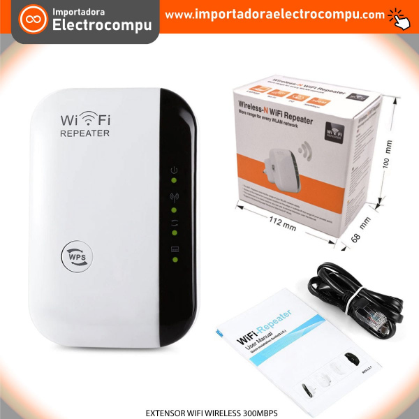 EXTENSOR WIFI WIRELESS 300MBPS