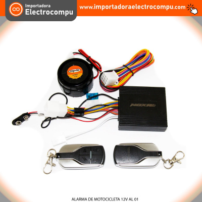 ALARMA DE MOTOCICLETA 12V AL-01