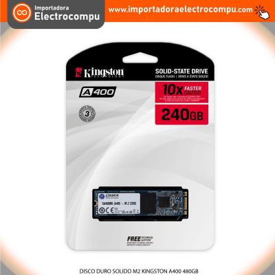 DISCO DURO SOLIDO M2 KINGSTON A400 240GB