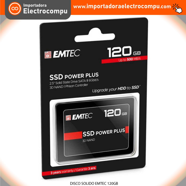 DISCO SOLIDO EMTEC 120GB