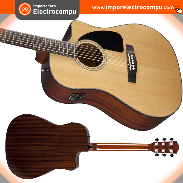 FENDER CD 60CE12 NATURAL - Guitarra Electroacústica