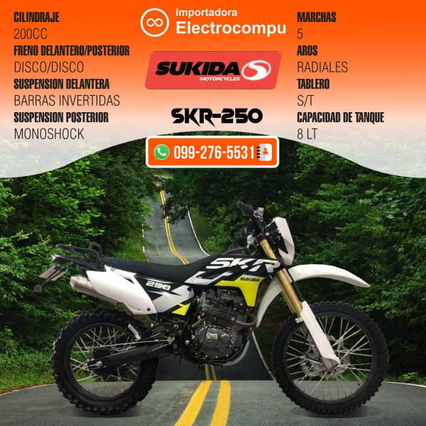 SUKIDA SKR 250cc - Motocicleta