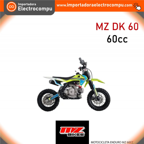 MOTOCICLETA ENDURO MZ 60CC