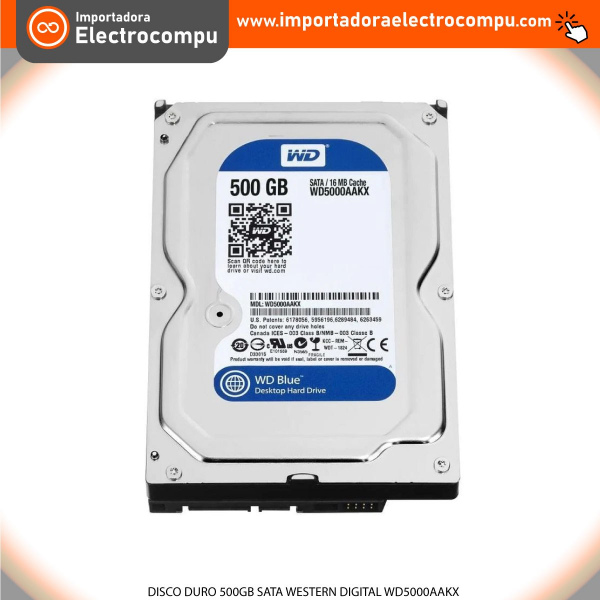 DISCO DURO 500GB SATA WESTERN DIGITAL WD5000AAKX