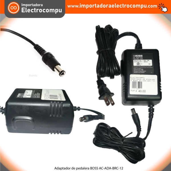 Adaptador de pedalera BOSS AC ADA BRC 12