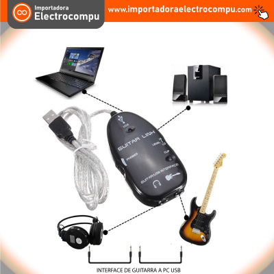 INTERFACE DE GUITARRA A PC USB