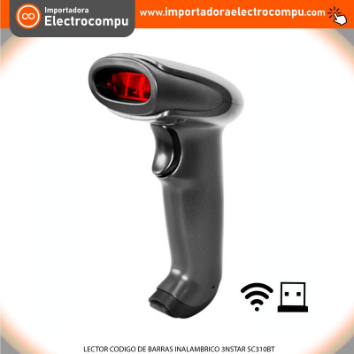 LECTOR CODIGO DE BARRAS INALAMBRICO 3NSTAR SC310BT