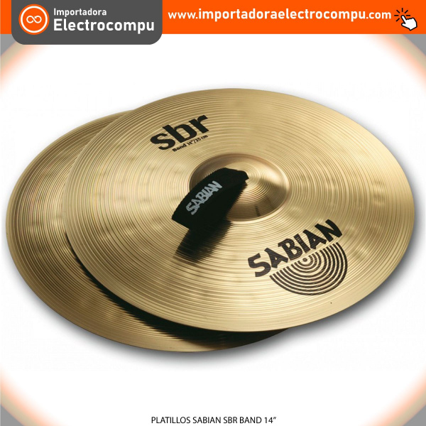 PLATILLOS SABIAN SBR BAND 14”