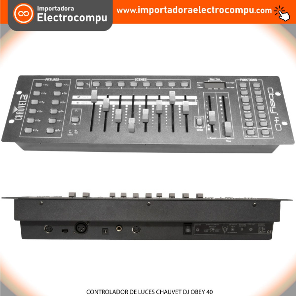 CONTROLADOR DE LUCES CHAUVET DJ OBEY 40