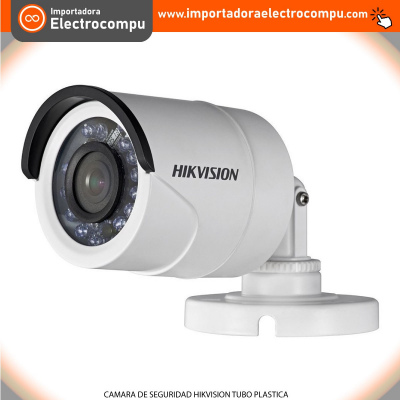 CAMARA DE SEGURIDAD HIKVISION TUBO PLASTICA