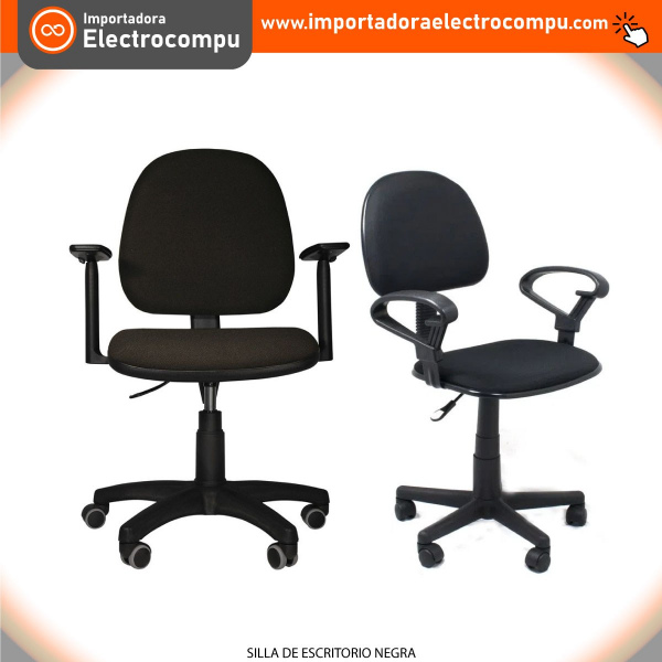 SILLA DE ESCRITORIO NEGRA