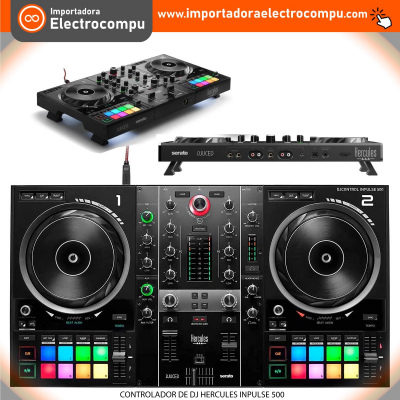 CONTROLADOR DE DJ HERCULES INPULSE 500