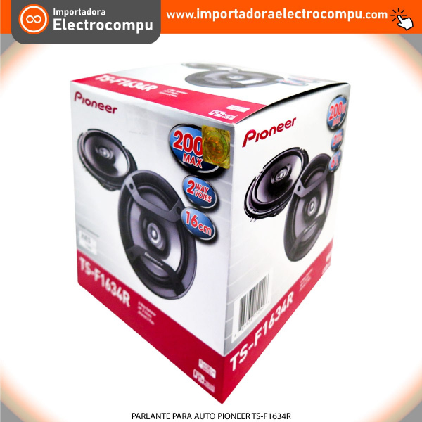 PARLANTE PARA AUTO PIONEER TS F1634R